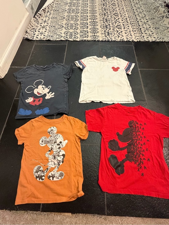 Disney Other - Disney Mickey Mouse Graphic T-Shirt Bundle Lot Kids Size small